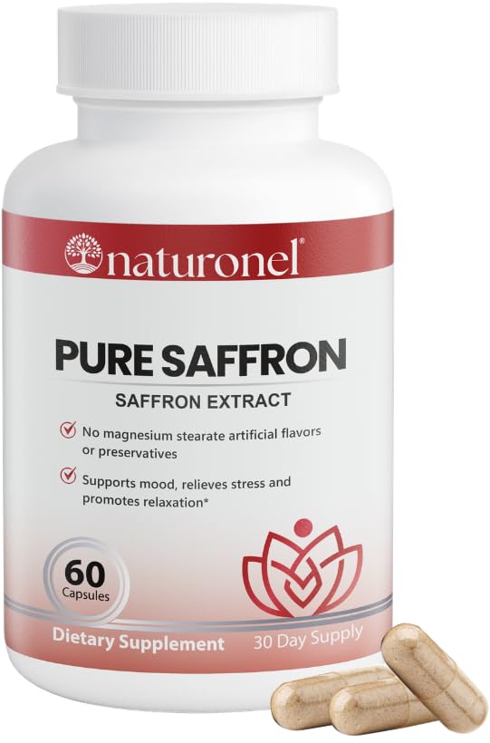 Naturonel Saffron Extract Capsules, 60 Count
