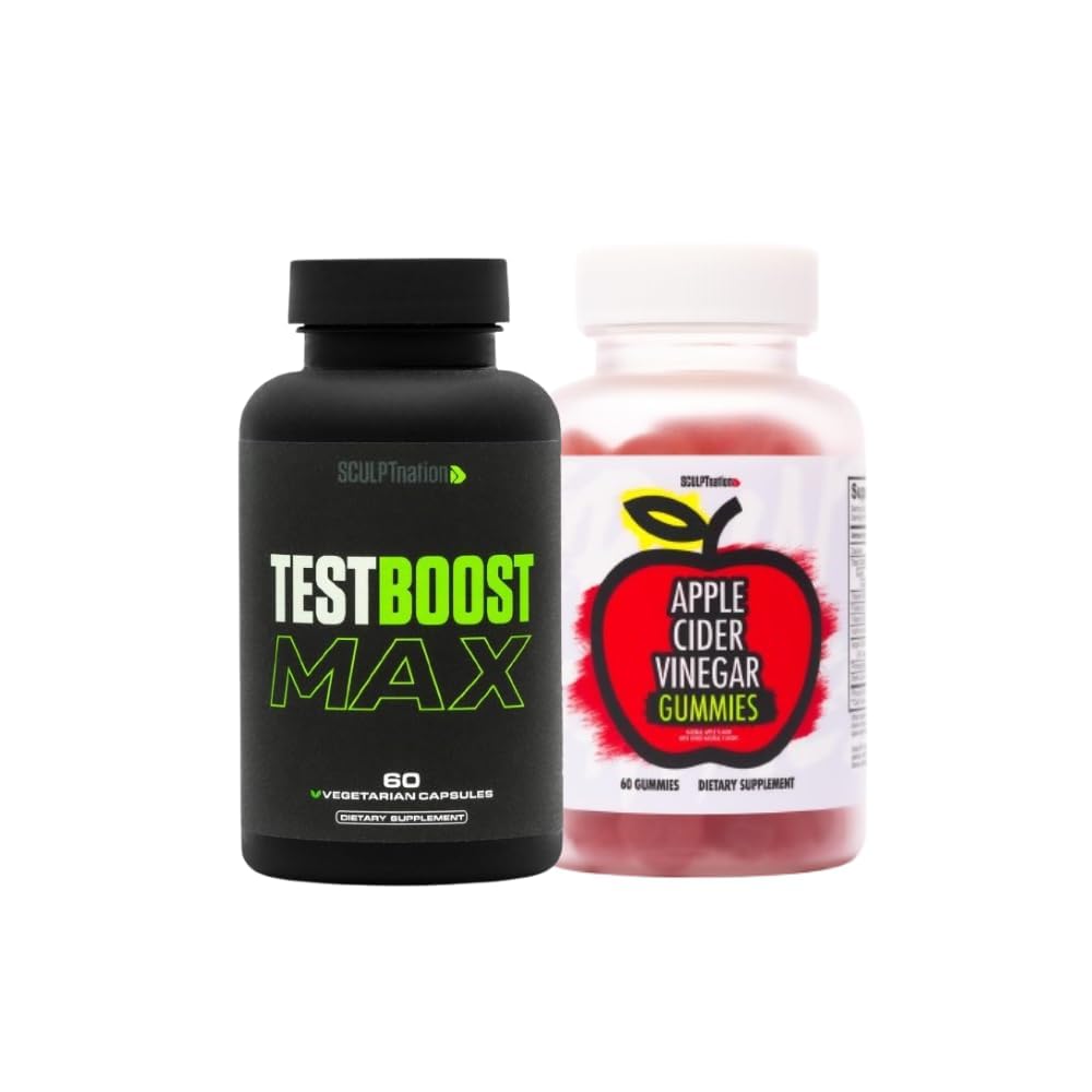 Sculpt Nation Test Boost Max Gummies, 120 Count
