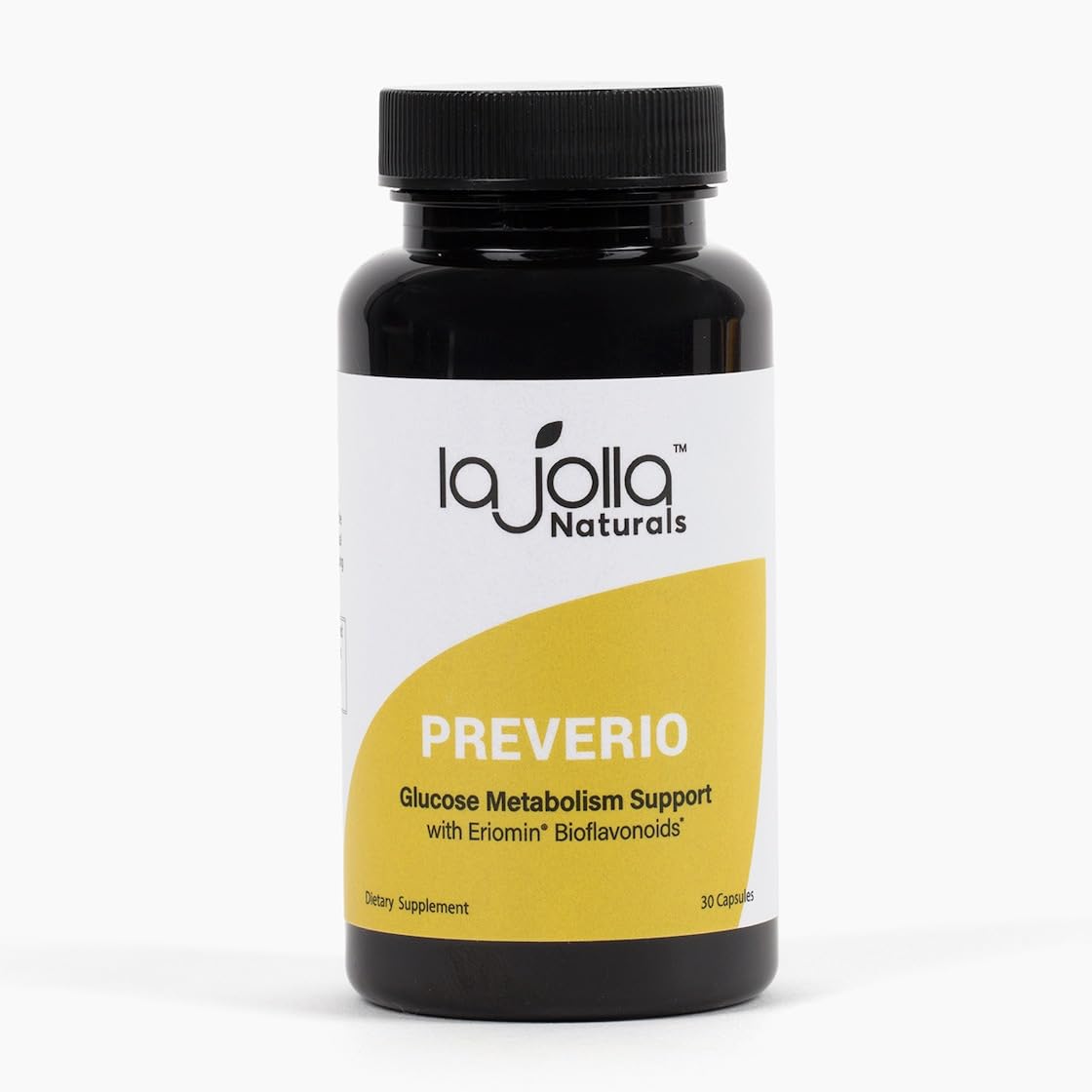 La Jolla Naturals Preverio Premium Eriomin Lemon Flavonoids and Citrus Bioflavonoids Supplement Capsules, 1 Bottle