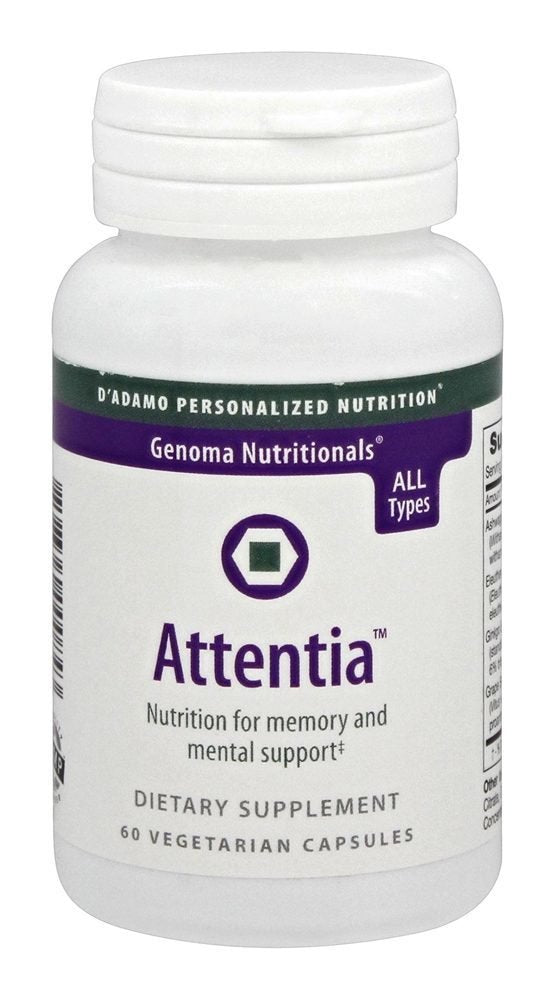 D'Adamo Personalized Nutrition Attentia, 60 Capsules