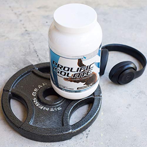 G6 Sports Prolific Isolate All Natural Whey Protein Isolate Powder Chocolate, 40 Servings