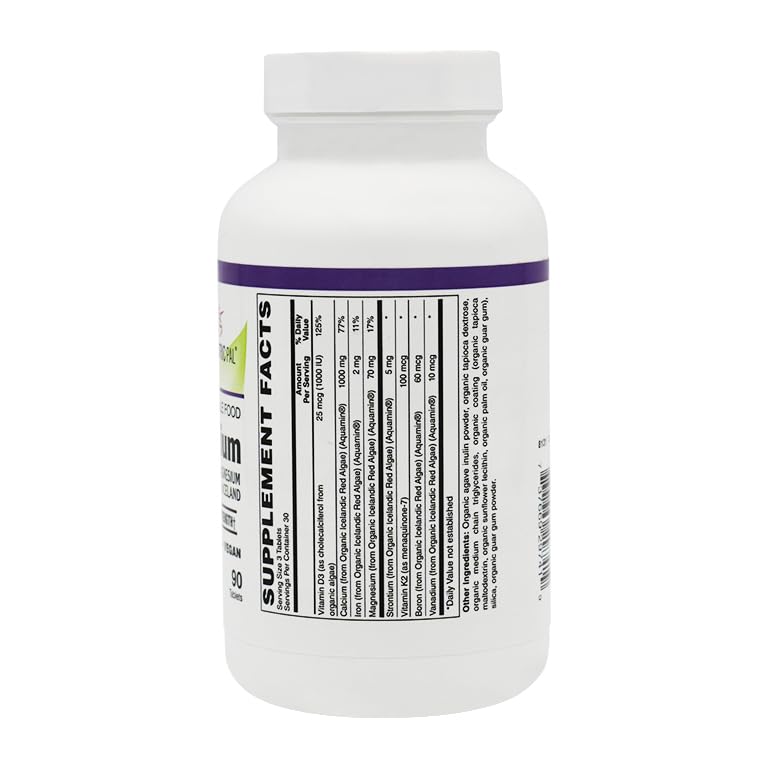 BariatricPal Calcium 1000 mg Tablets with Magnesium, D3, and K2, 90 Count