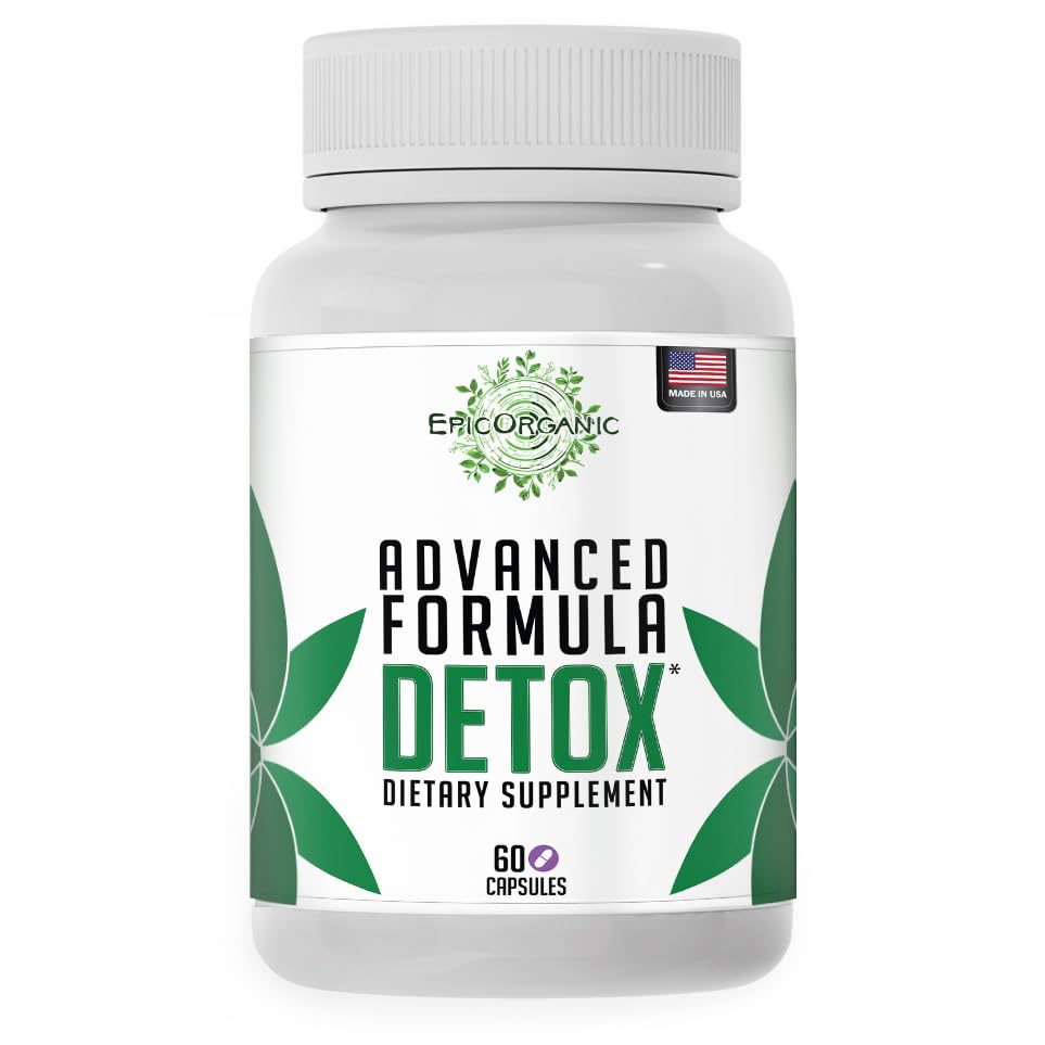 Epic Organicum Total Detox Cleanse, 60 Capsules