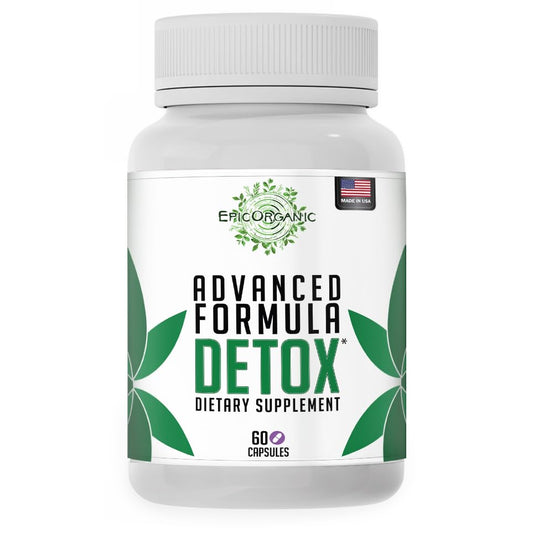 Epic Organicum Total Detox Cleanse, 60 Capsules