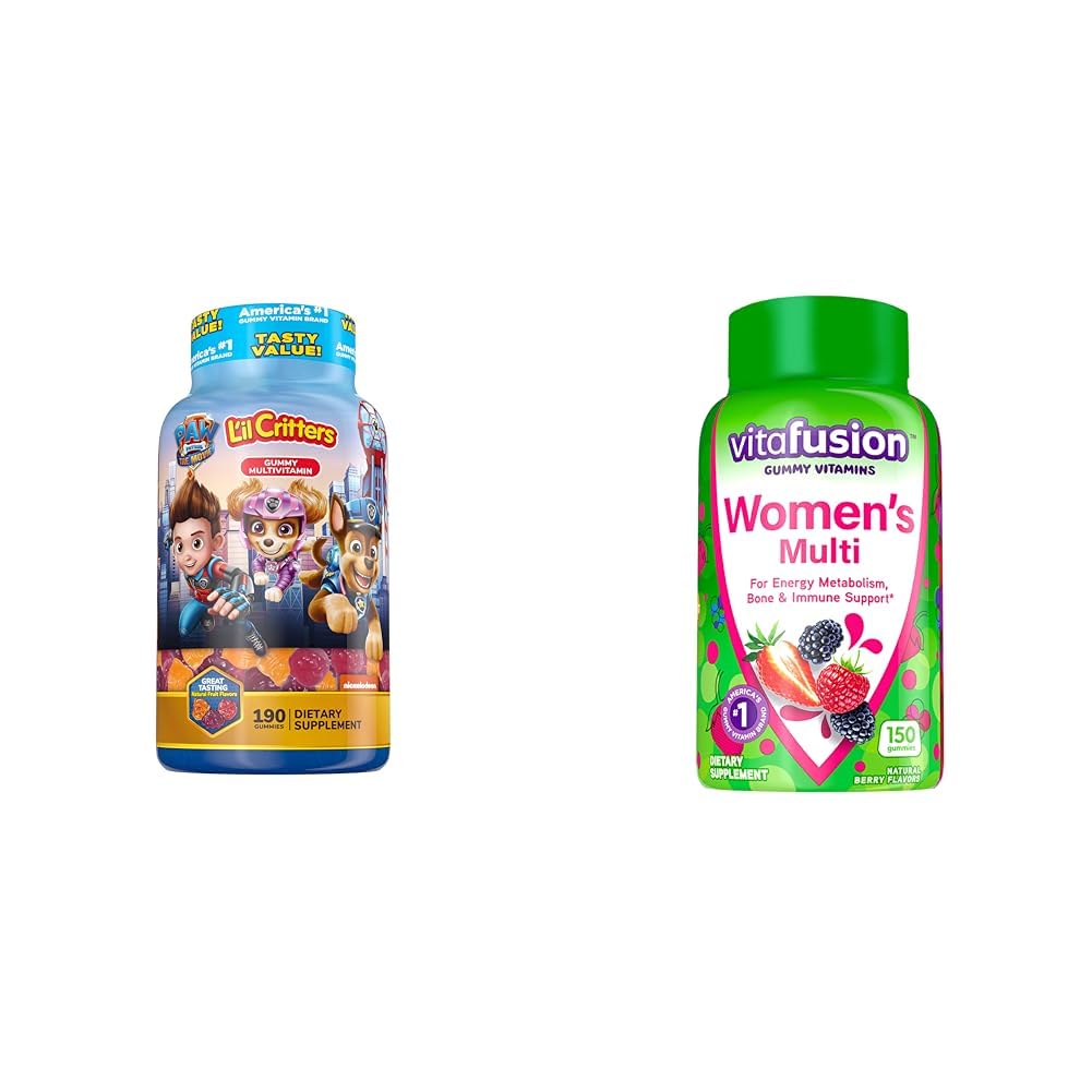 Lil Critters Paw Patrol Gummy Vites Kids Multivitamin Gummies 340 Count