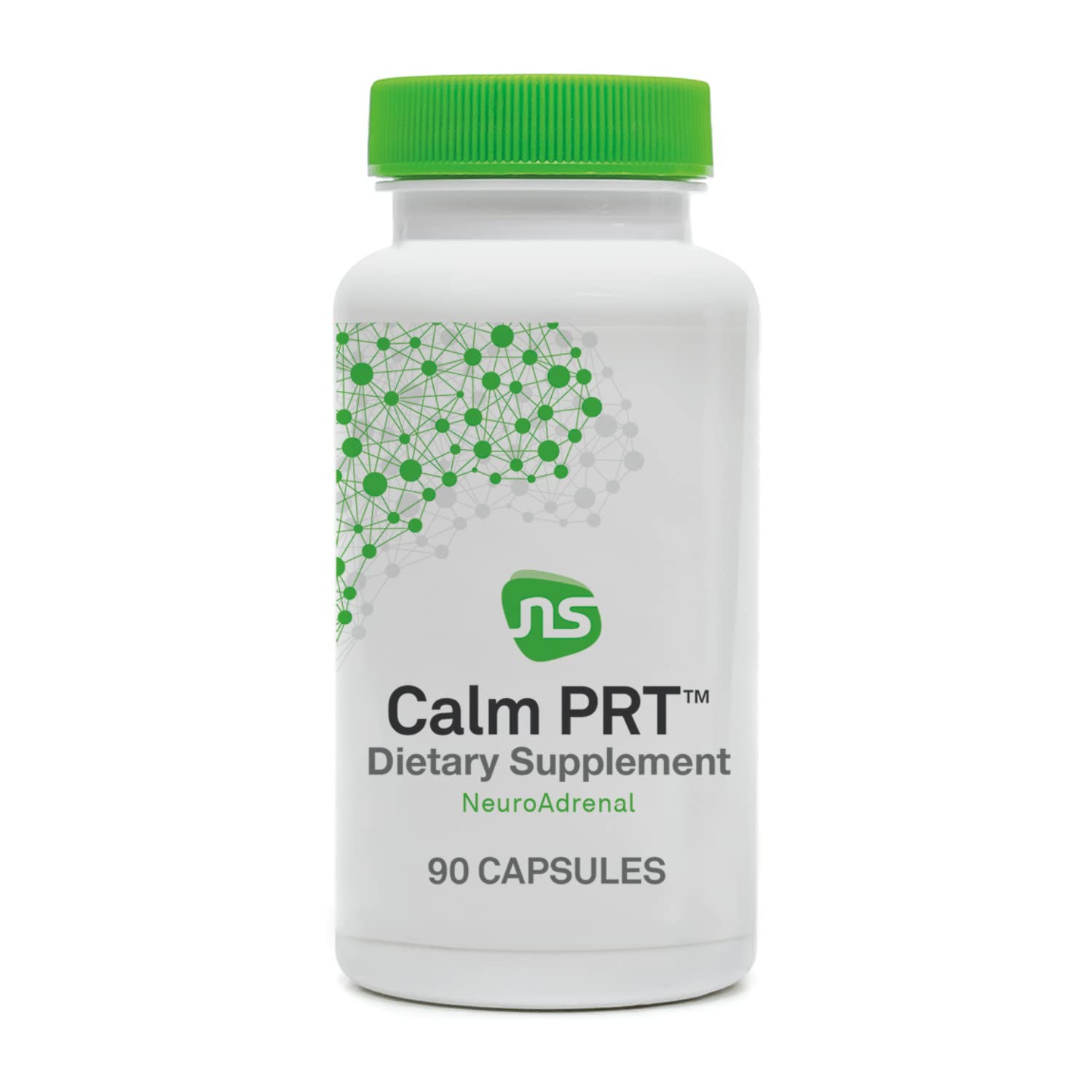 NeuroScience Calm PRT Rhodiola Rosea Adrenal Health Supplement to Support Sleep, Mood, Regulate Stress + Help Reduce Anxiousness, Sleep Supplement with Glycine, Taurine, Cortisol 90 Capsules