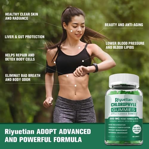Riyuetian Chlorophyll 120 Gummies