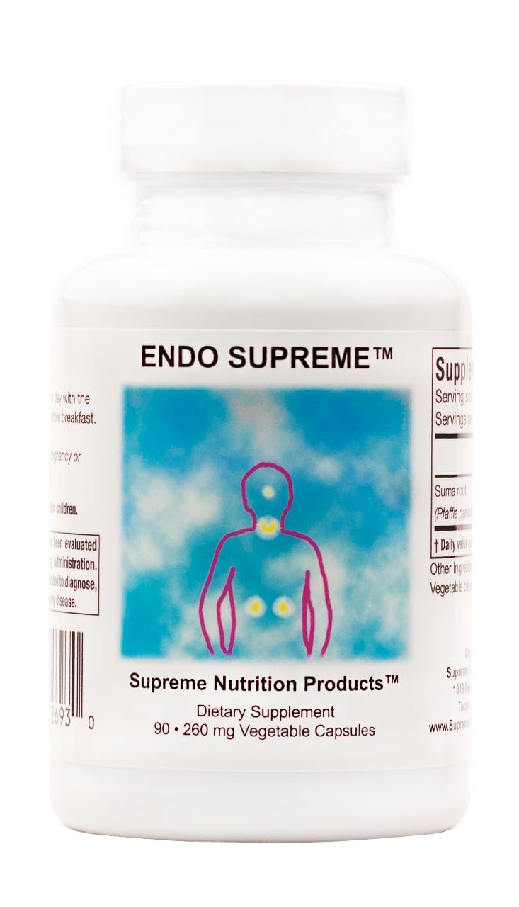 Supreme Nutrition Products Endo Supreme Pure Suma Root Capsules, 90 Count