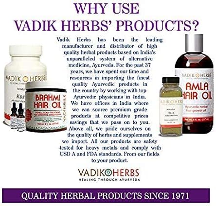 Vadik Herbs Certified Organic Vidanga (Embelia Ribes) Capsule, 100 Count