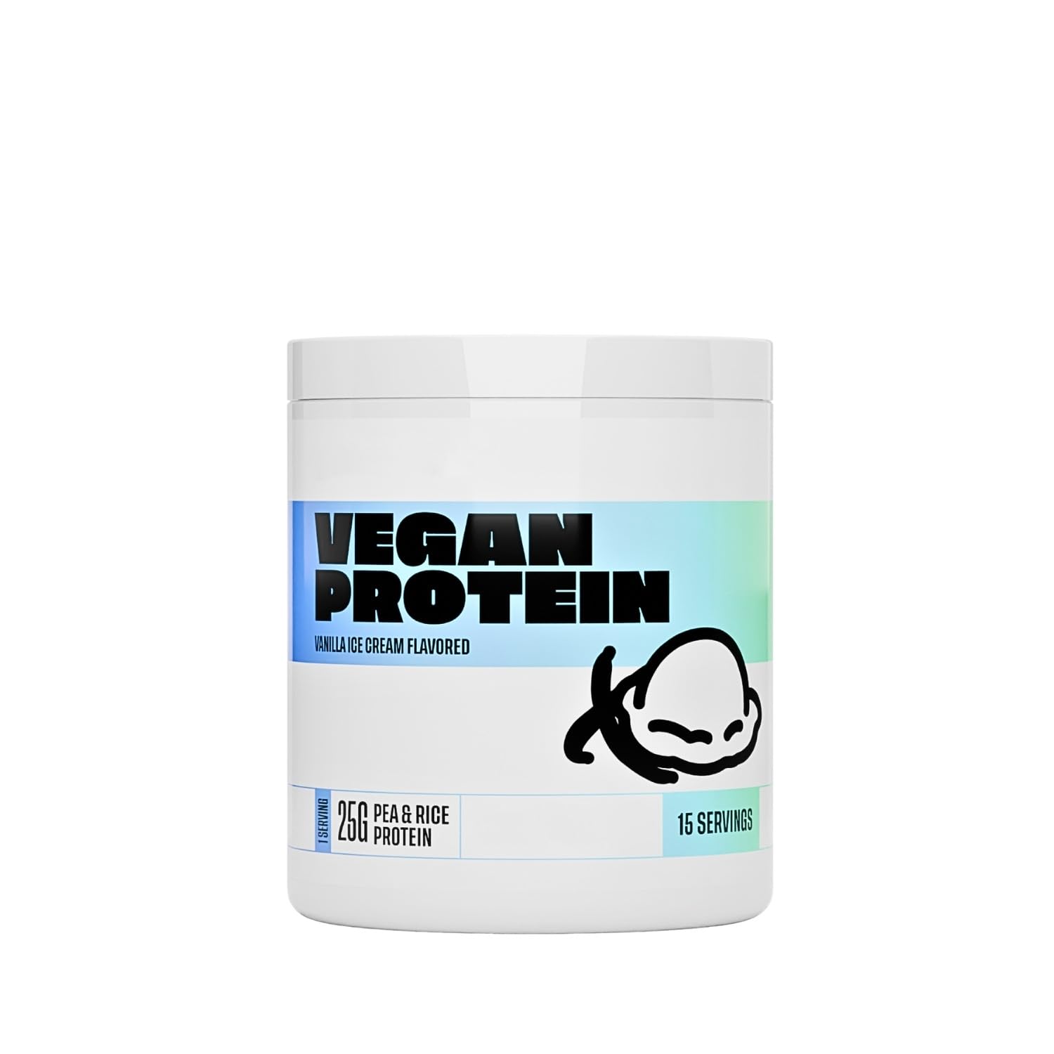 SunBerg Vegan Vanilla Protein Powder, 1 Pack