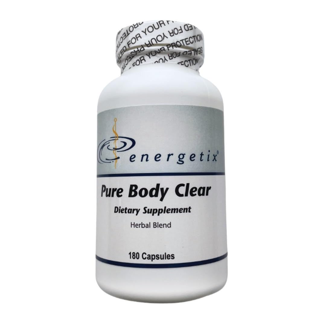 Energetix Pure Body Clear Capsule 180 Count