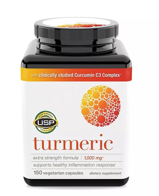 Generic Turmeric Extra Strength 1000 mg Capsules 150 Count