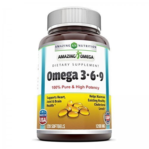 Amazing Nutrition Amazing Omega 3.6.9 1200mg Softgels 120 Count