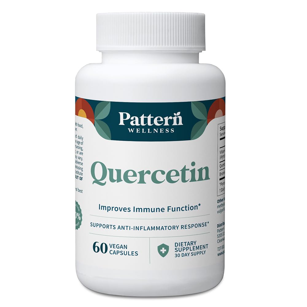 Pattern Wellness Quercetin Supplement Capsule 60 Capsules
