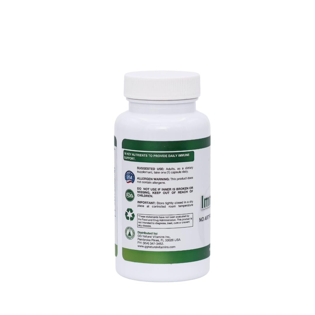 GG Natural Vitamins Immune Boost Nutritional Supplement 90 Capsules