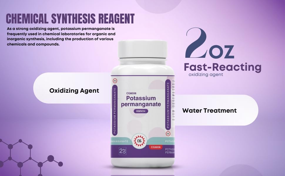 Dawn Scientific Inc. Potassium Permanganet Regent Grade Powder 2 oz