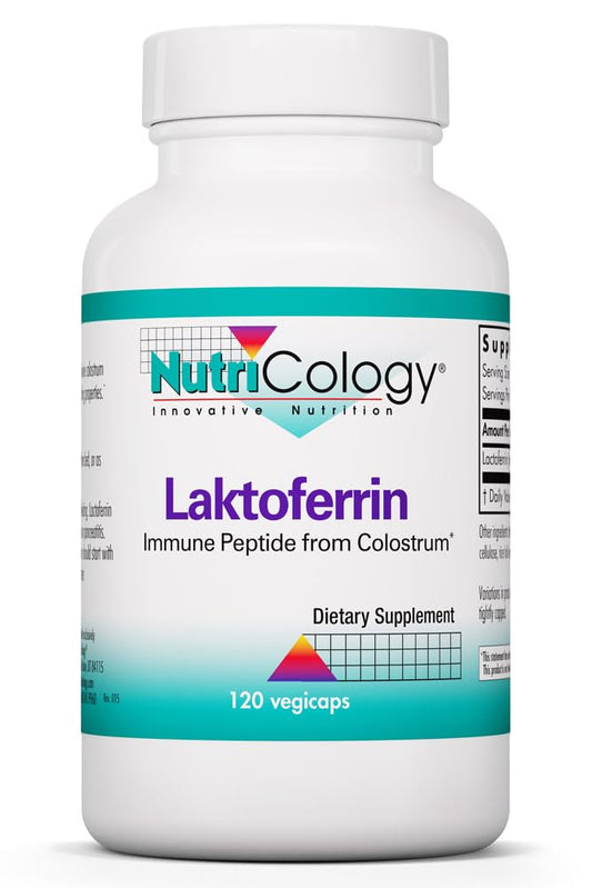 Allergy Research Group Laktoferrin Lactoferrin Glycoprotein 250 mg Capsules, 120 Count