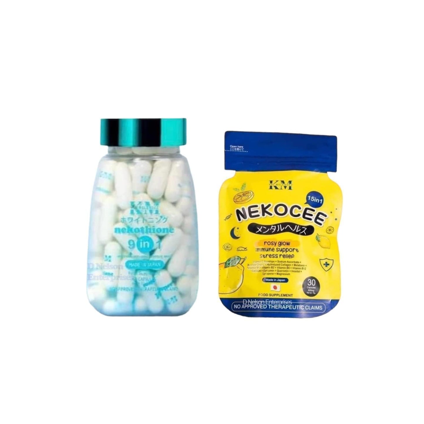 HerSkin Nekothione Glutathione & NekoCee 90 Capsules