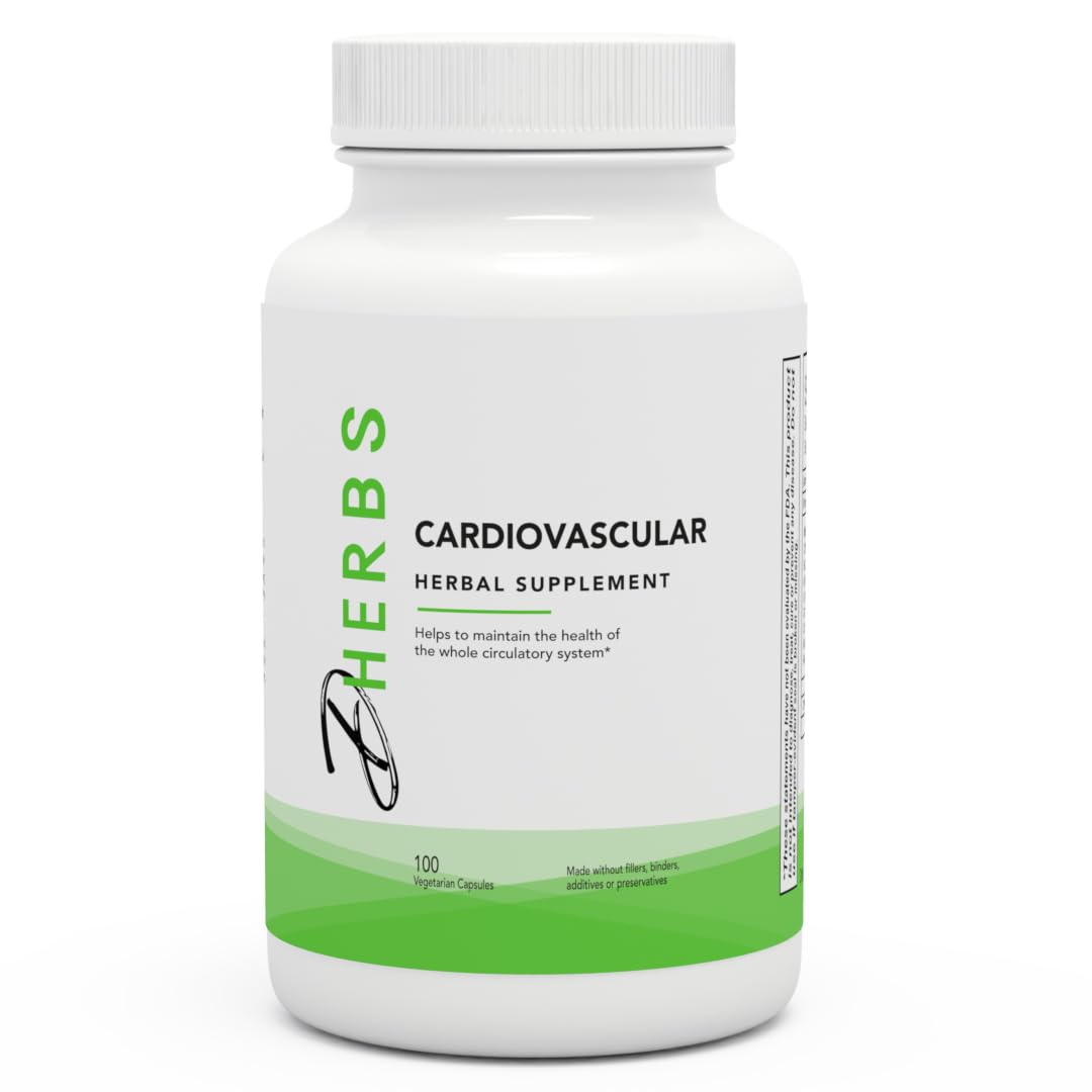 Dherbs Cardiovascular Capsules, 100 Count