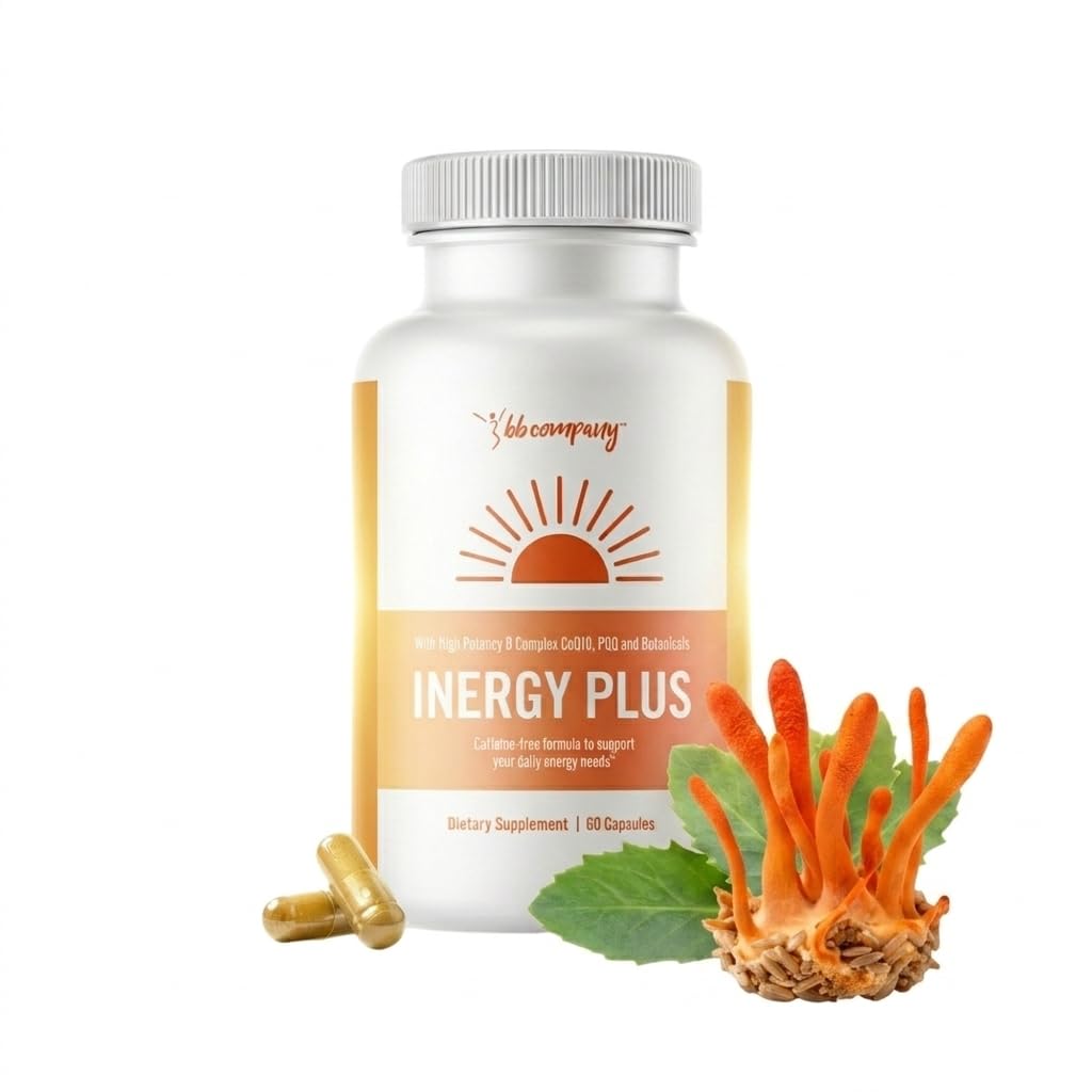 BB Company InergyPLUS Energy Vitamins for Women 60 Capsules