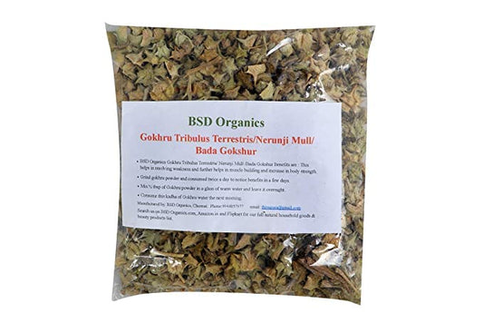 BSD Organics Tribulus Terrestris Gokhru Powder, 1.7 Ounce