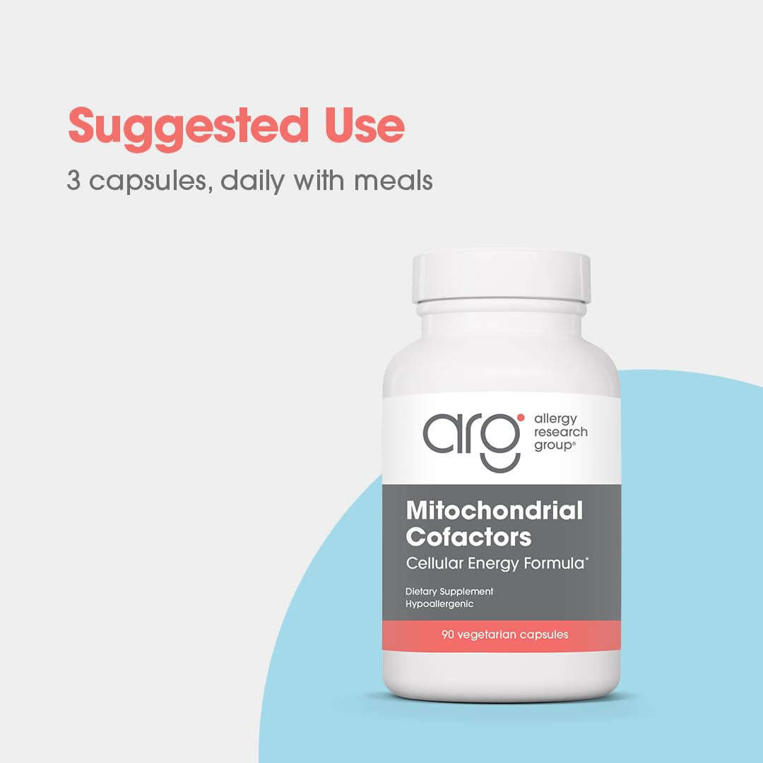 Allergy Research Group Mitochondrial Cofactors Capsule, 90 Capsules