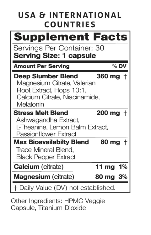BEpic Acceler8 Sleep 30 Capsules