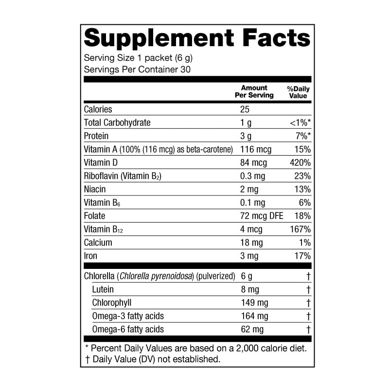 Sun Chlorella Chlorella Powder 30 Packets