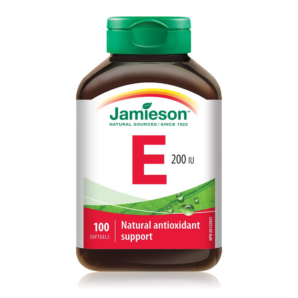 Jamieson Vitamin E 200IU Softgels 100
