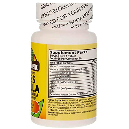 Nature's Blend Stress Formula Vitamins 60 Tablets