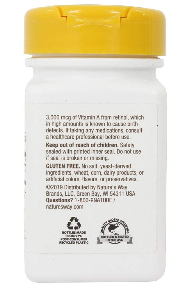 Nature's Way Vitamin A Softgel 100 Softgels