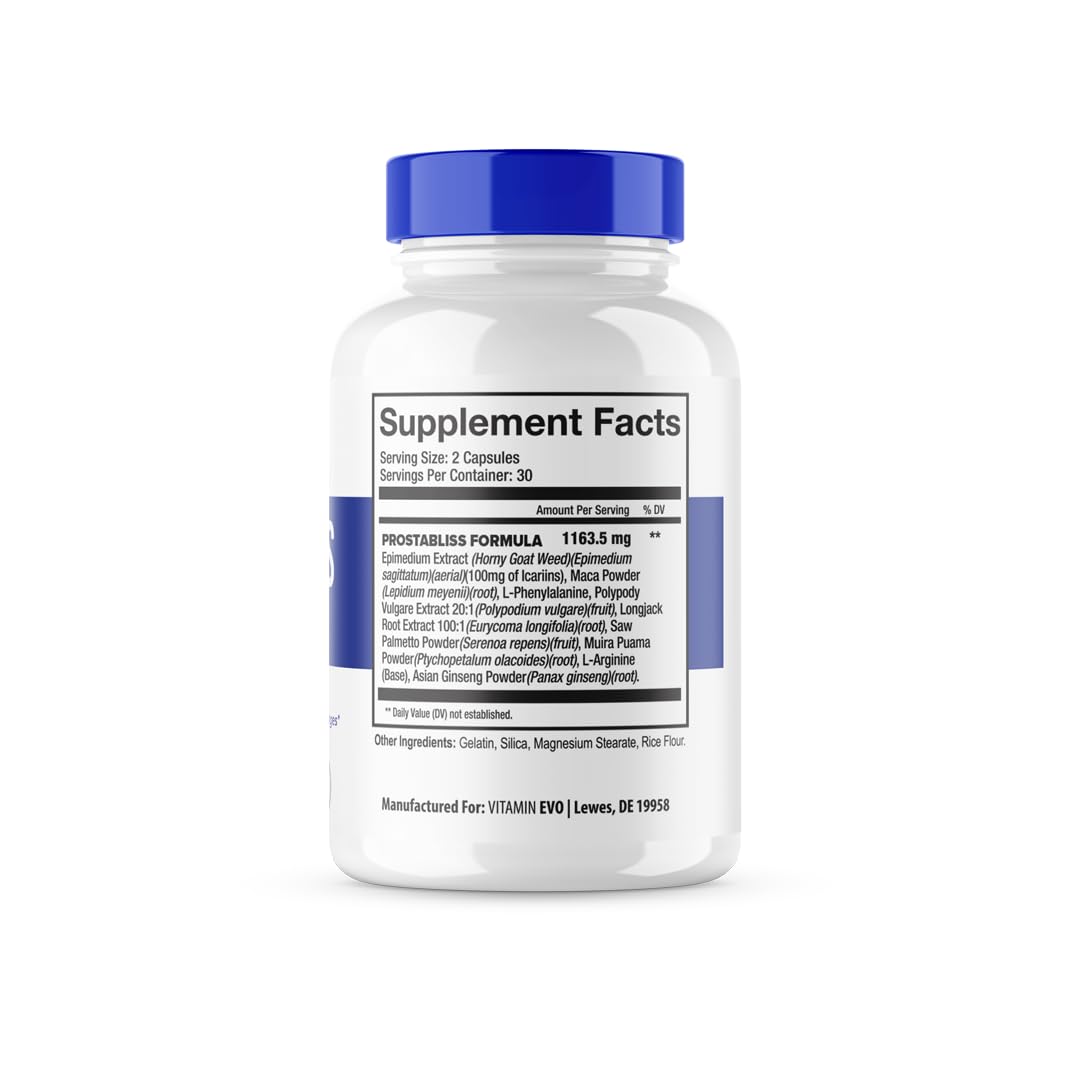Vitamin Evo Prostabliss Prostate Health Capsules, 180 Capsules