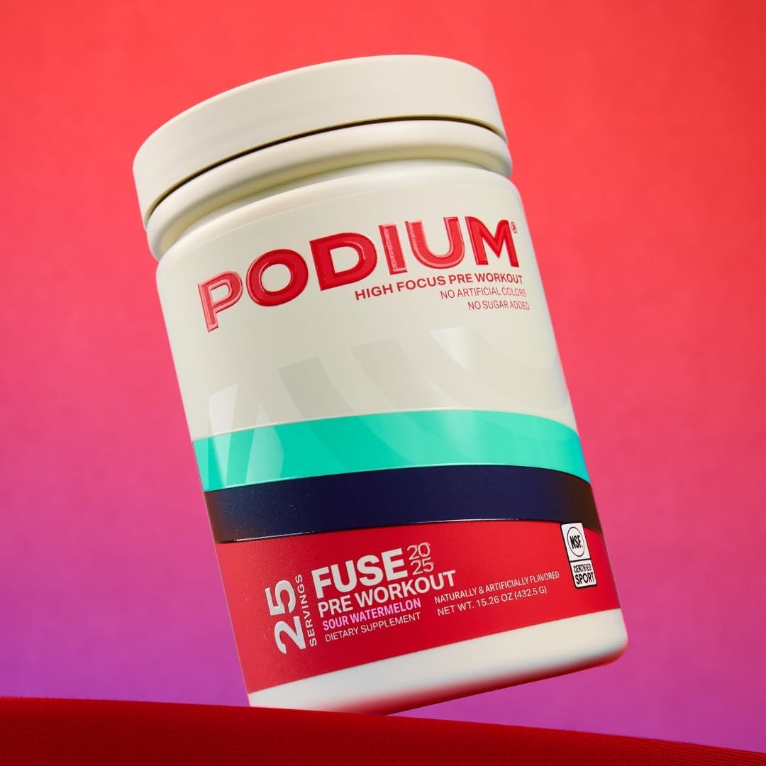 Podium Nutrition Fuse 2025 Pre Workout Powder 6