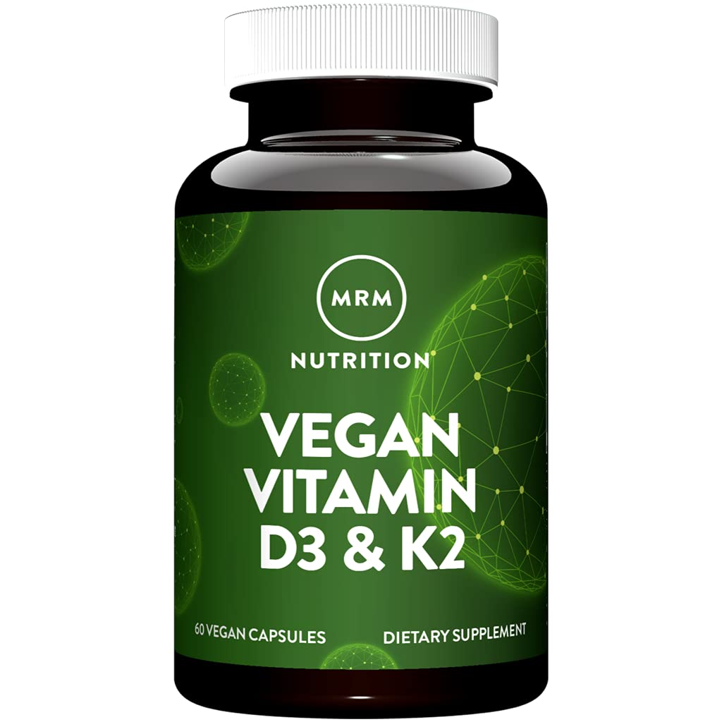 MRM Vegan Vitamin D3 & K2 Capsule, 60 Capsules