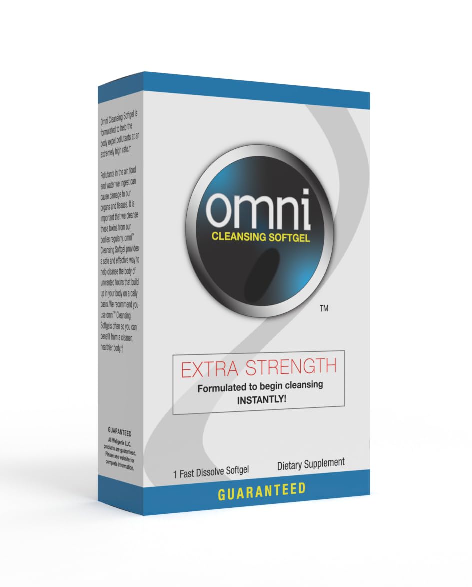 Wellgenix Omni Herbal Detox Cleanse Softgel 1 Count