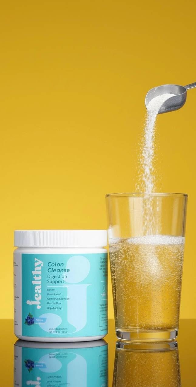 Jealthy Colon Cleanse Powder Supplement, 11.11 Ounce
