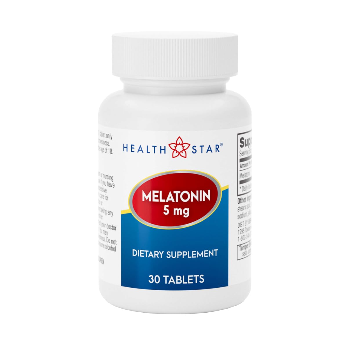 GeriCare Melatonin 5mg Tablets, 30 Count