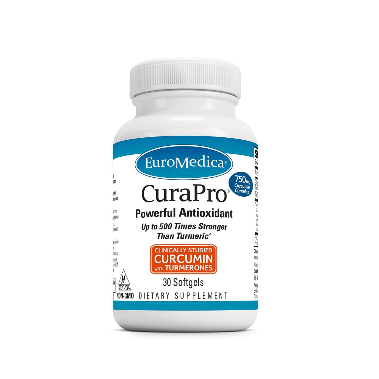 EuroMedica Curapro Anti Oxidant Gels Softgels, 30