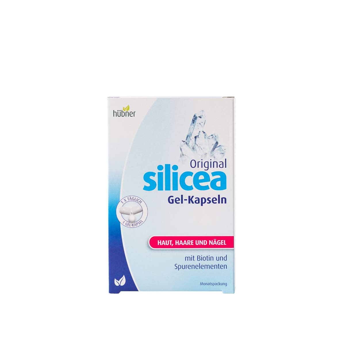 hübner Silicea Hair, Skin, Bones and Nails Capsules 30 Count