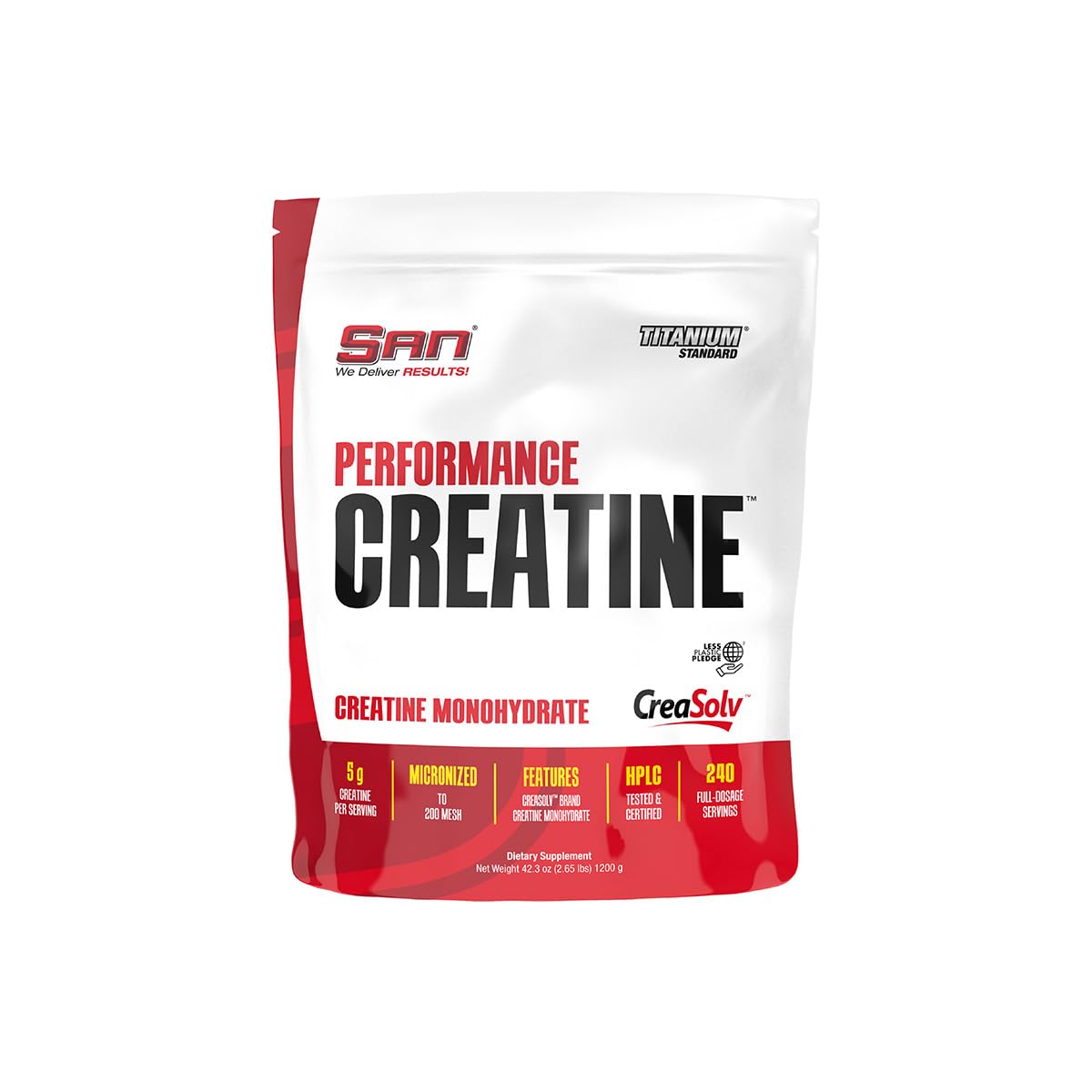 SAN Performance Creatine 1200g Powder, 42