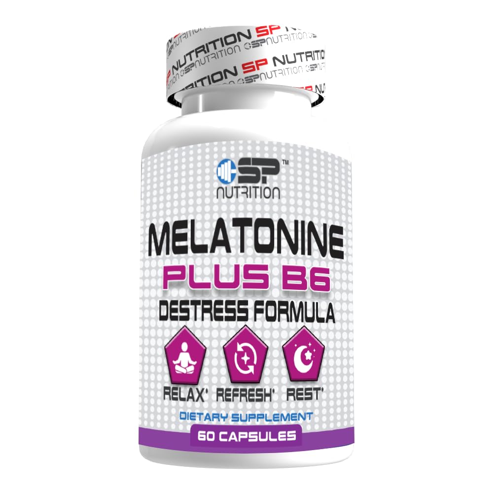 S Nutrition Melatonin Plus B6 Sleep Support 5mg, 90 Capsules