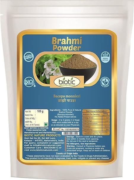 Generic Shankhpushpi Brahmi Ashwagandha Powder 10.58 oz