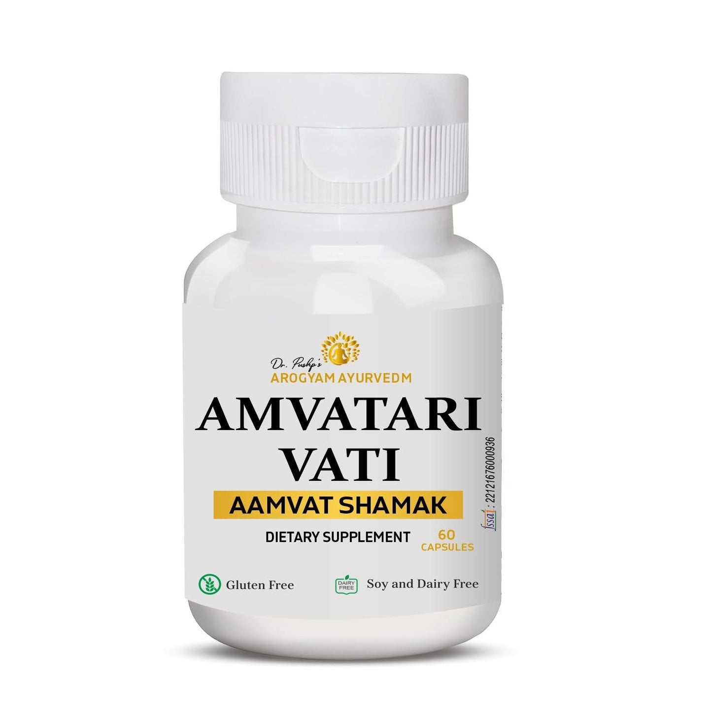 Smaart Health Dr. Pushp's Arogyam Ayurvedm Amvatari Vati 60 Tablets