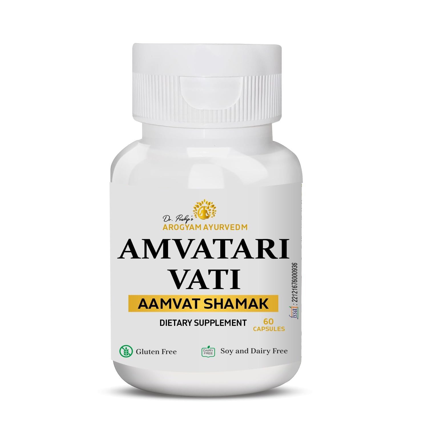 Smaart Health Dr. Pushp's Arogyam Ayurvedm Amvatari Vati 60 Tablets