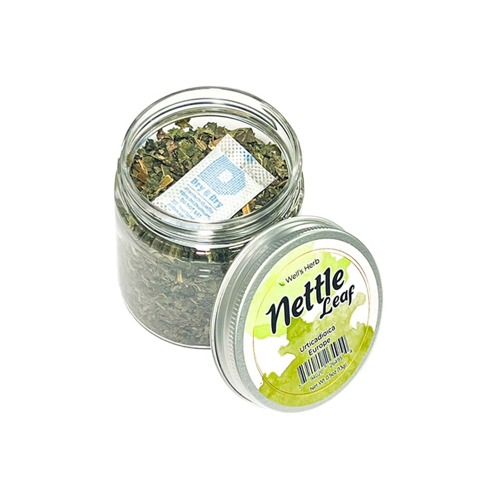 Well's Oil Dried Nettle Leaf Powder, 0.5 oz