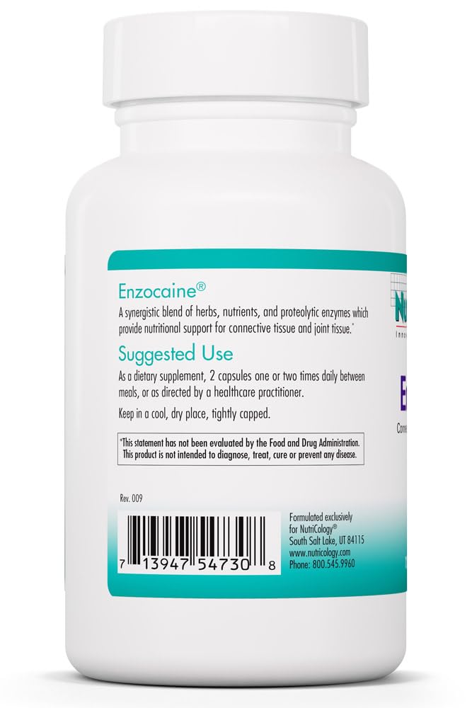 Allergy Research Group Enzocaine Capsule 120 Count