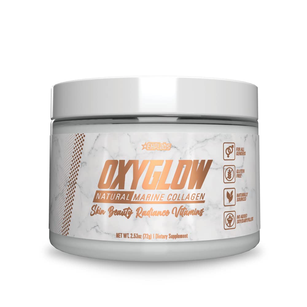 EHP Labs OxyGlow Natural Marine Collagen Powder - 2.53 oz