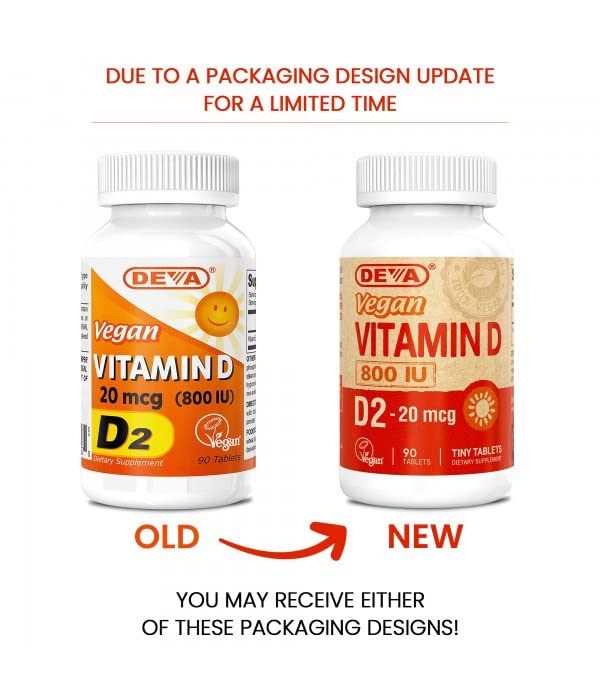 DEVA Vitamin D 800 IU Tablet 180 Tablets