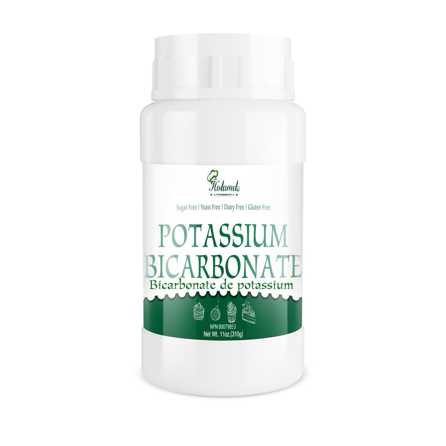 Holamdo Potassium Bicarbonate Powder, 10 oz