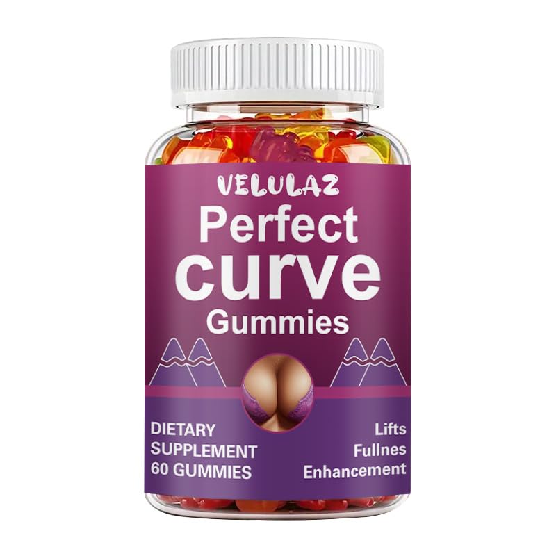 Velulaz Natural Curves Breast Enhancement Gummies 60 Count